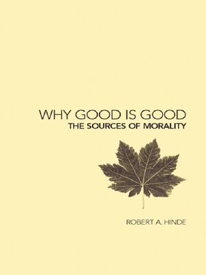 cover image of Why Good is Good